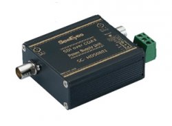 SDI vaizdo signalo siųstuvas su maitinimu SC-HDS0801