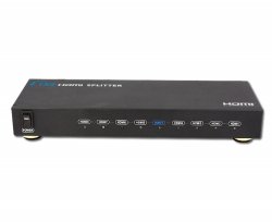 HDMI 1x8 vaizdo signalo skirstytuvas HVS-218