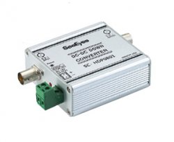 SDI vaizdo signalo imtuvas su maitinimu kamerai SC-HDP0801