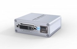 Mini DP jungties keitiklis į HDMI/VGA/DVI HVK-252