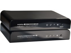 HDMI signalo ilgintuvas per optinį kabelį HVI-277
